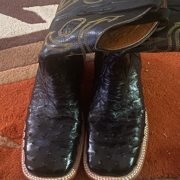 Ostrich Skin boots - Picture 2 of 6